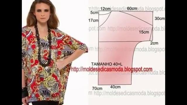 Шью сама летние туники. Выкройки летних туник смотреть онлайн