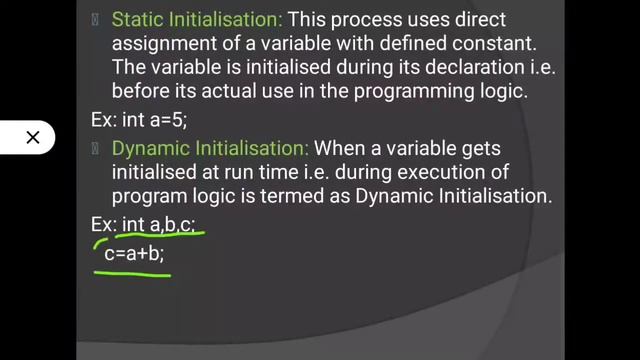 Concept of datatype in Java смотреть онлайн