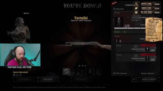 Wanted #2 - 100 Kills In A Day! (Hunt: Showdown) смотреть онлайн