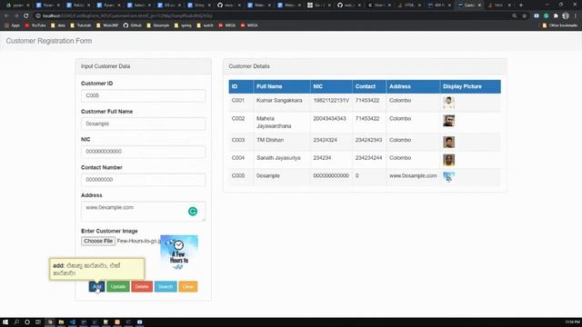 Simple CRUD in Golang + Bootstrap смотреть онлайн