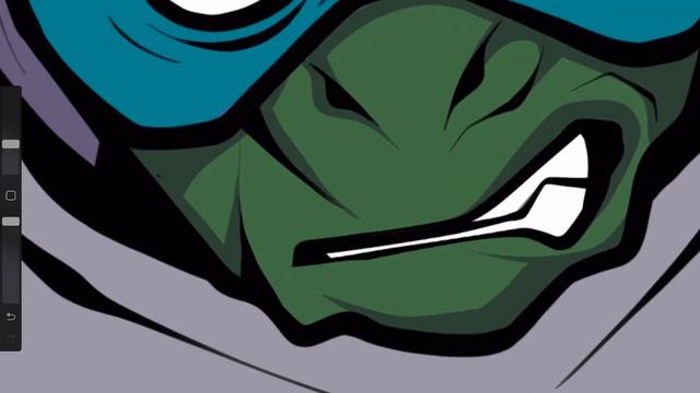 TMNT 2022 / Speed paint in procreate app смотреть онлайн
