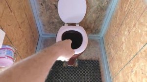 Уличный туалет с принудительной вентиляцией для мастерской (для дачи). Удобно, приятно, грамотно )!