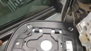 Lexus RX400 350 330 Замена зеркала. Change the mirror.