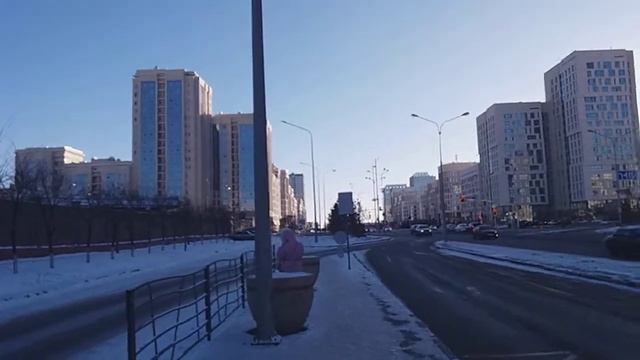 Астана остановка рядом жилой комплекс Арман кала и Promenade Expo Променад Экспо 12 ноября 2018 смотреть онлайн