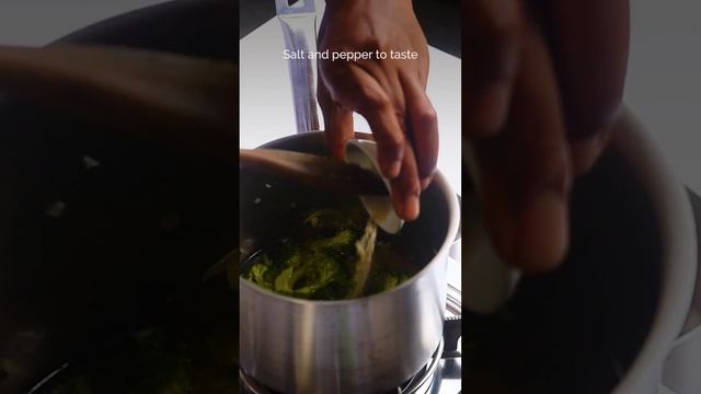 Making Broccoli Soup