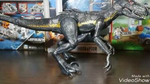 (Мир юрского периода 2) Обзор индораптора от Mattel (он идёт за вами!)