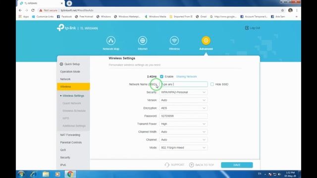 How To Change Tplink Router Wifi Password | Tplink TL-WR844N | Tplink Router Password Changing