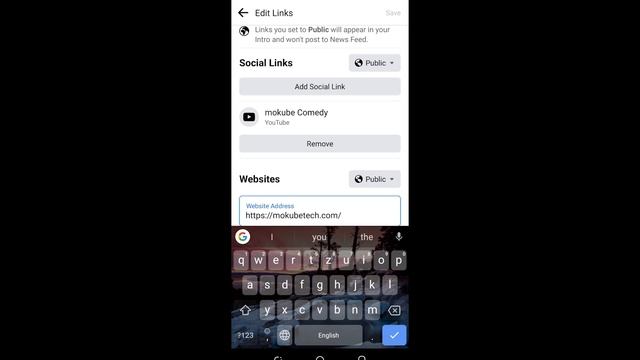 How to Add Website Link In Facebook Profile смотреть онлайн