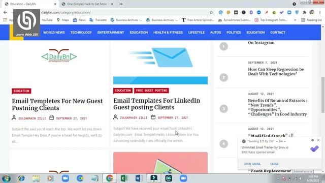 How To Get Email Templates For Clients | Get Email Subject | GBOB Lec #11| Learn With Zilli смотреть онлайн