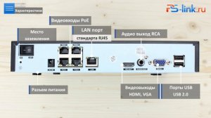 Обзор на готовый комплект видеонаблюдения Ps-Link KIT-C504IP-POE на 4 уличные 5Mp камеры