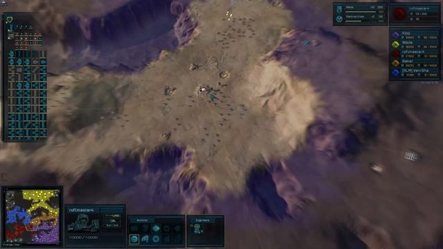 Ashes of the Singularity Gameplay - 2v3 Battle for Honor! смотреть онлайн