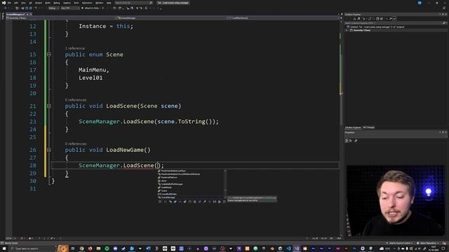 CHANGE SCENE WITH BUTTON IN UNITY ? | Scene Manager In Unity | Learn Unity
