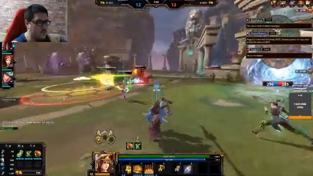 Колонки дохнут по ходу дела играем без звука в SMITE смотреть онлайн