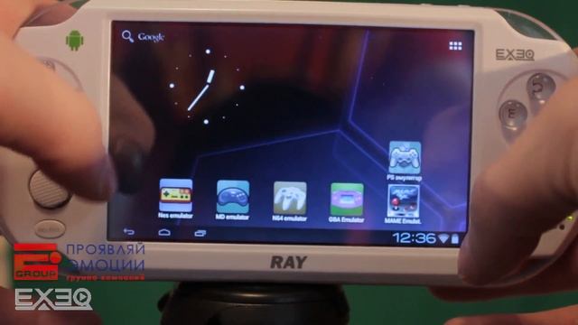 EXEQ Ray - мультимедийная игровая приставка смотреть онлайн