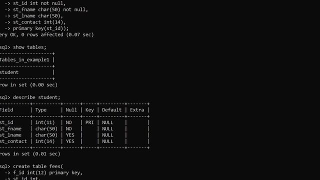 Constraint in Sql Statement смотреть онлайн