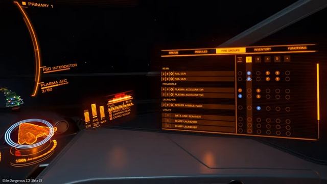 E:D 2.3 Beta 2 Fight - FDL vs Python [VR PvP] смотреть онлайн