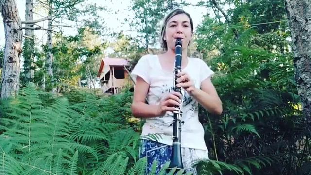 #Eric Satie Gnossienne 1# clarinet Klarnet Klarinet смотреть онлайн