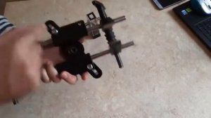 Шаблон кондуктор для врезки дверных замков.