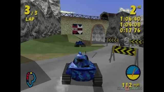 Tank Racer - Gameplay PSX / PS1 / PS One / HD 720P (Epsxe) смотреть онлайн