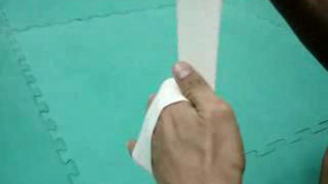 Бинтование рук (способ 1)!