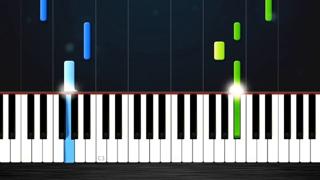 Brahms - Lullaby - EASY Piano Tutorial by PlutaX смотреть онлайн