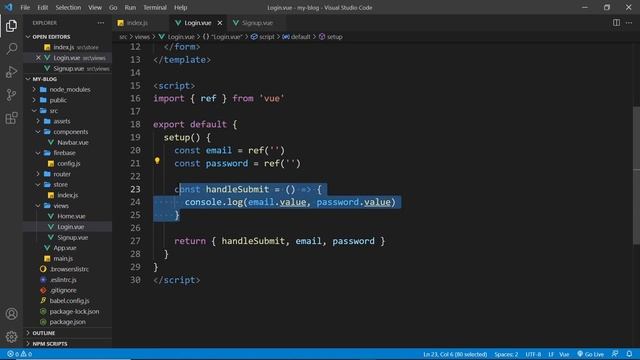 Vuex 4 & Firebase Auth Tutorial #8 - Login Action смотреть онлайн