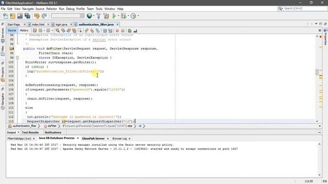 Java Servlet Filter смотреть онлайн