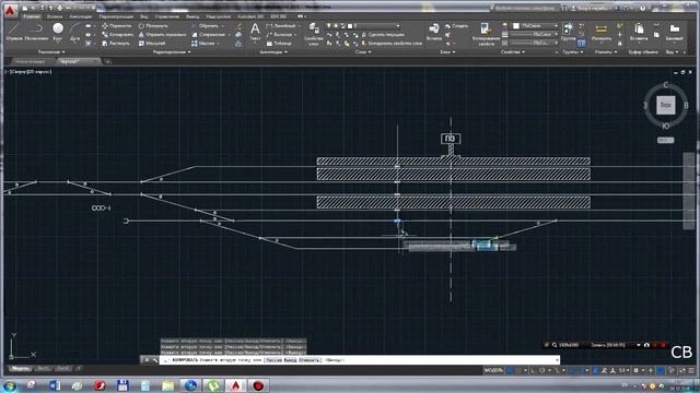 Проектирование промежуточной станции в AutoCad (Часть 2 из 5) смотреть онлайн