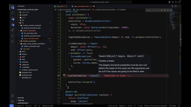 Flutter Animations Tutorial For Beginners смотреть онлайн