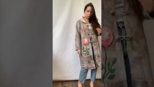 Пальто валяное на натуральном шелке «Жажда жизни» смотреть онлайн