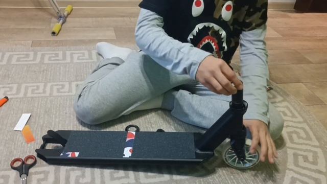 Обзор Tech Team Provokator/ новый самокат Арт_стритера666 @Sanya_operator228 @TechTeamOfficial