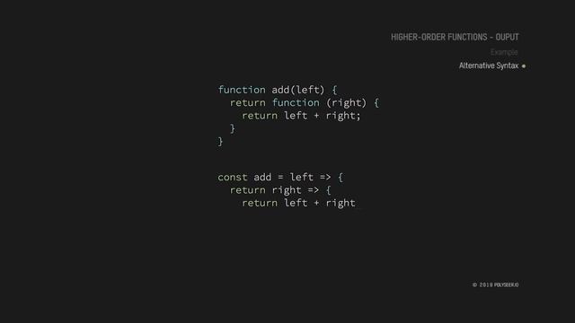 Higher-order Functions in Javascript смотреть онлайн