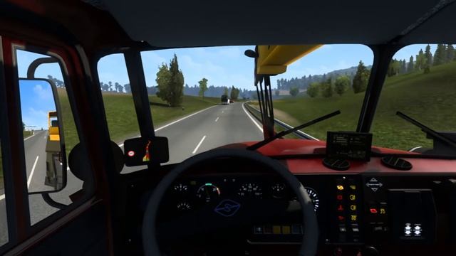 ETS 2 MOD (1.45) URAL 4320-10 Tandem Square Tubing Delivery From Strasbrug to Stuttgart смотреть онлайн