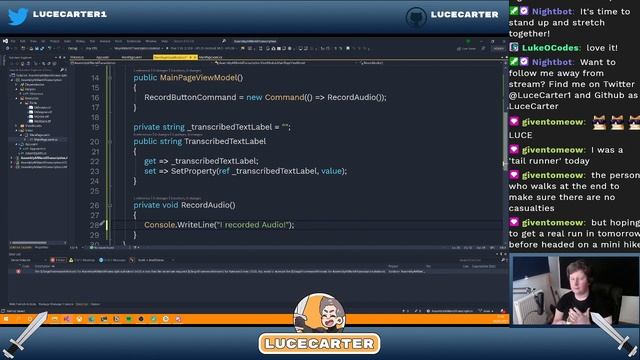 Streaming Saturday - Playing with Xamarin.Forms and AssemblyAI [C#, XAML] смотреть онлайн
