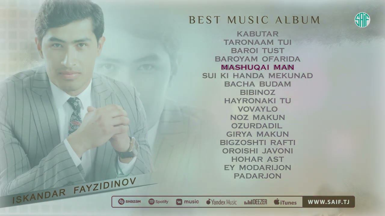 Iskandar Fayzidinov Best Music Album | Искандар Файзидинов Таронаҳои Беҳтарин (2023) смотреть онлайн
