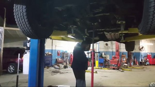 Nissan Armada Transmission Removal