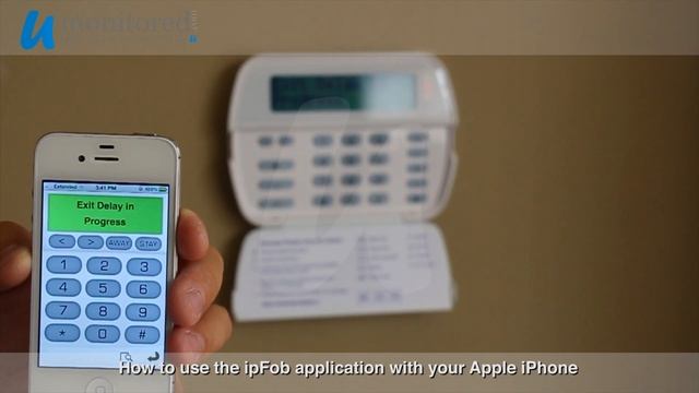 DSC | Use the ipFob App on an Apple device to monitor your alarm! смотреть онлайн