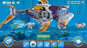 АКУЛА ГОДЗИЛЛА ПРОТИВ АКУЛЫ РОБОТА, БИТВА АКУЛ | Hungry Shark Evolution против Hungry Shark World