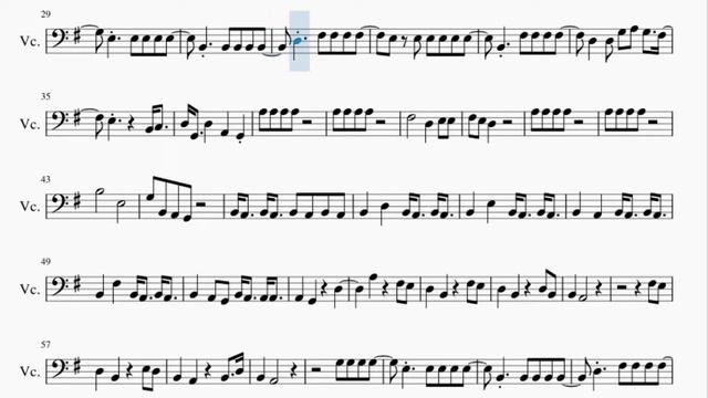 Cello Sheet Music: How to play Supalonely ft Gus Dapperton by BENEE смотреть онлайн