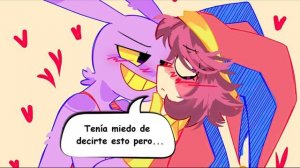 Jax x Pomni-The Amazing Digital Circus (Cómic Español)