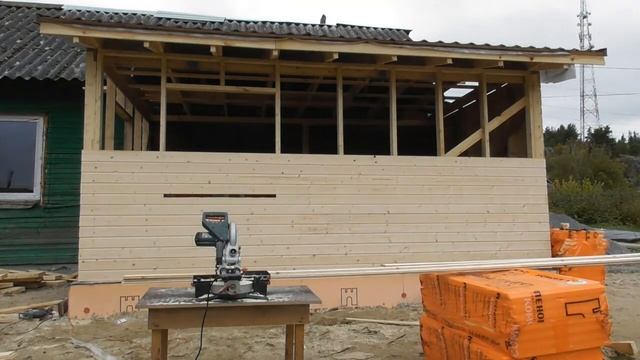 Каркасная Пристройка из дерева к дому своими руками, Строительство, Дом своими руками смотреть онлайн