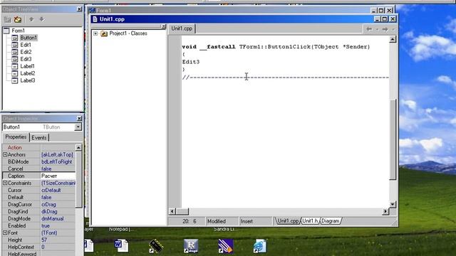 Лекция. Разработка проектов с формами в системе программирования С++Builder смотреть онлайн