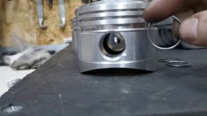 ЭТА ДОРАБОТКА СПАСЁТ ТВОЮ ПОРШНЕВУЮ! Доработка поршней Автотехнология под колечки от VW