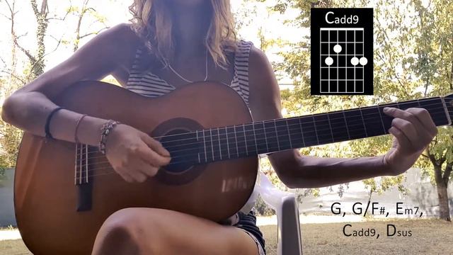 When You're Gone - Avril Lavigne - Guitar Chords - Easy Tutorial - Play Along смотреть онлайн