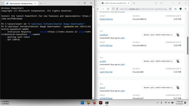 How to download MikroTik Speedtest Images as TAR archive смотреть онлайн