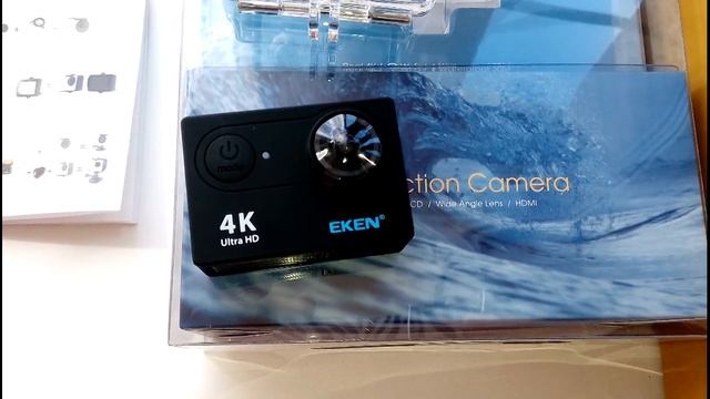 Eken H9 4K Обзор экшн камеры с Aliexpress за 40$ смотреть онлайн