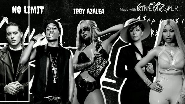 G-EAZY,IGGY AZALEA - NO LIMIT (REMIX) CARDI B,NICKI MINAJ & A$AP ROCKY смотреть онлайн