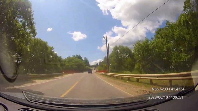 Driving in Central Russia: Шуя - Ковров 10/06/2023 (timelapse 4x) смотреть онлайн