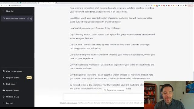 5 Ways to Use Chat GPT in your Marketing - Easier Habits Live 2/16/23 смотреть онлайн
