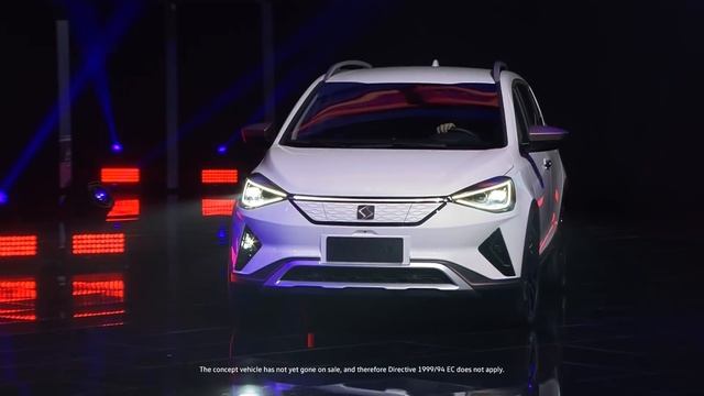 JAC Volkswagen SOL E20X - Beijing Motor Show 2018 смотреть онлайн
